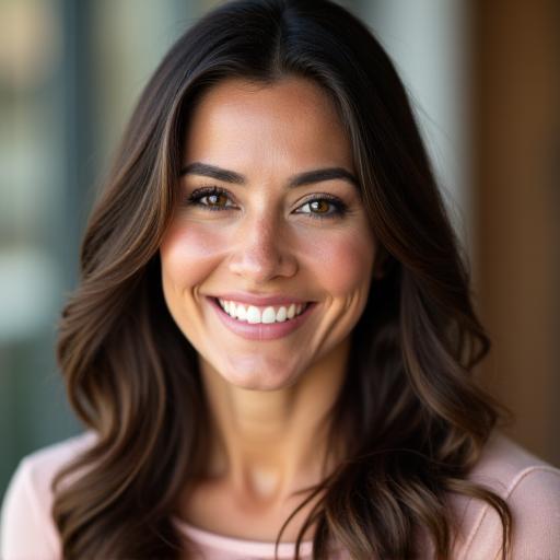 Professional headshot of Sofia Reyes, a woman with a warm and friendly expression.