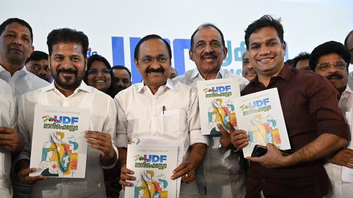 Kerala polls: Congress-led UDF manifesto promises ‘Indira guarantees’, five ‘dream’ projects and boost for health, higher education sectors