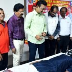 Blood donation camp held in Vijayawada to mark Gandhi, Sastry Jayantis